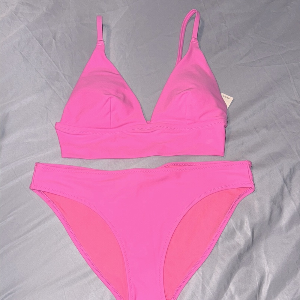 hot pink aerie bikini